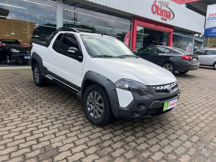 FIAT STRADA ADVENTURE 1.8 CE FLEX 2018 BRANCA